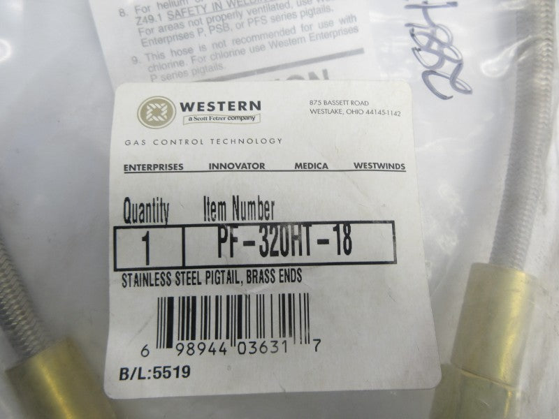 WESTERN ENTERPRISES PF-320HT-18 NSMP