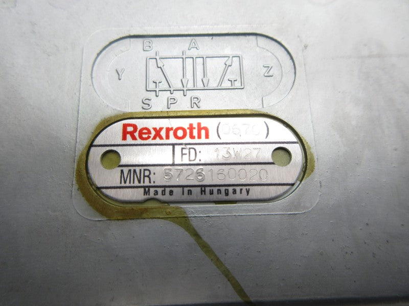 REXROTH 5726160020 24VDC NSNP