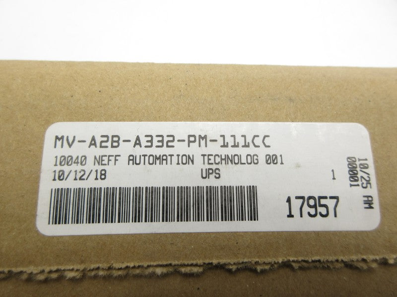 MAC MV-A2B-A332-PM-111CC NSFS