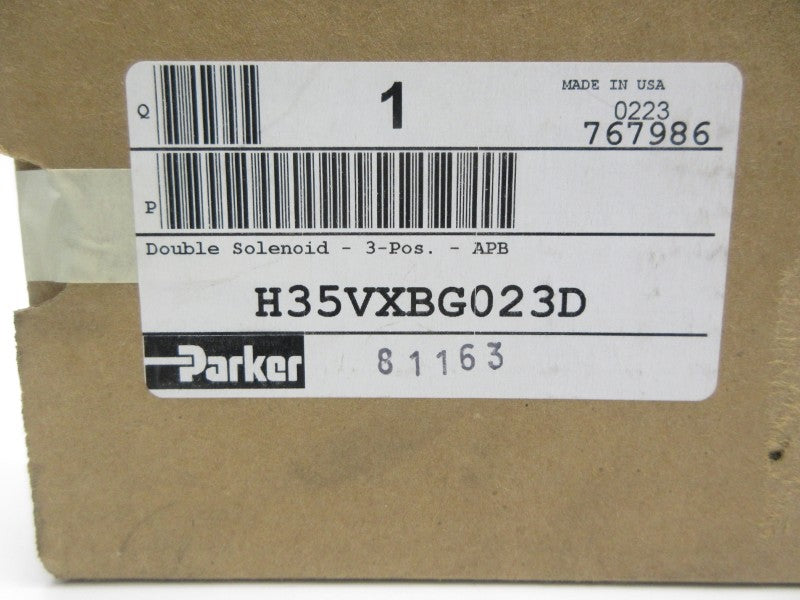 PARKER H35VXBG023D NSFS