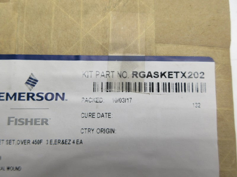 EMERSON RGASKETX202 NSFS