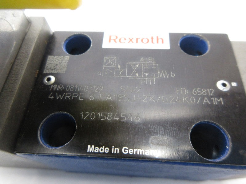 REXROTH 4WRPE6EA18SJ-2X/G24K0/A1M 0811403129 24V NSNP