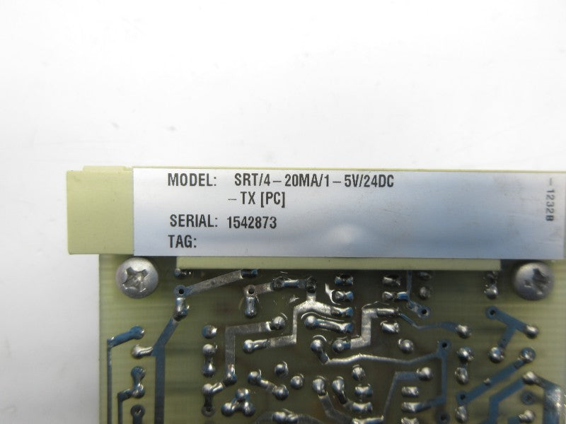 MOORE INDUSTRIES SRT/4-20MA/1-5V/24DC-TX[PC] NSNP