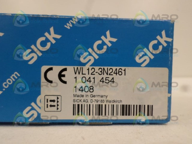SICK WL12-3N2461 REFLEX PHOTOELECTRIC NSMP