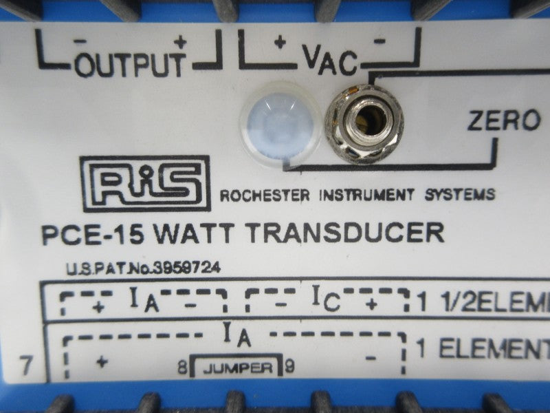 RIS PCE-15 NSNP