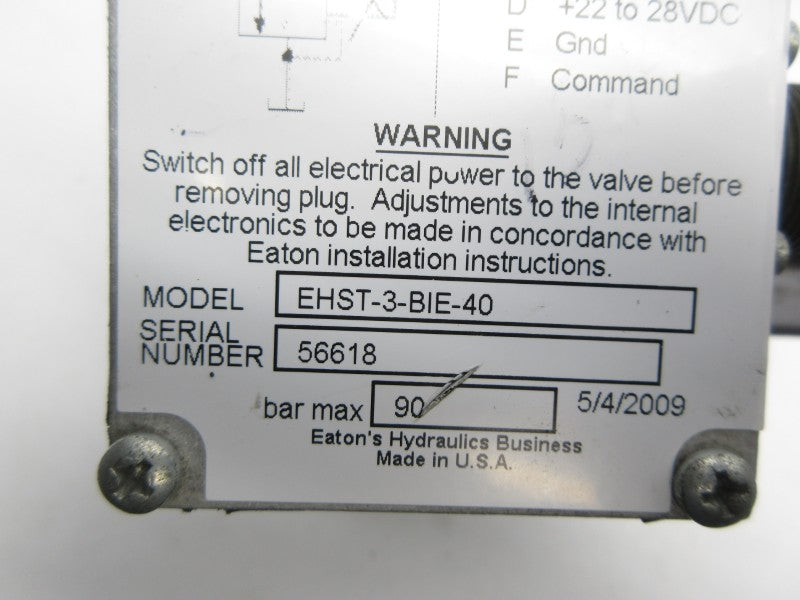 EATON EHST-3-BIE-40 NSNP