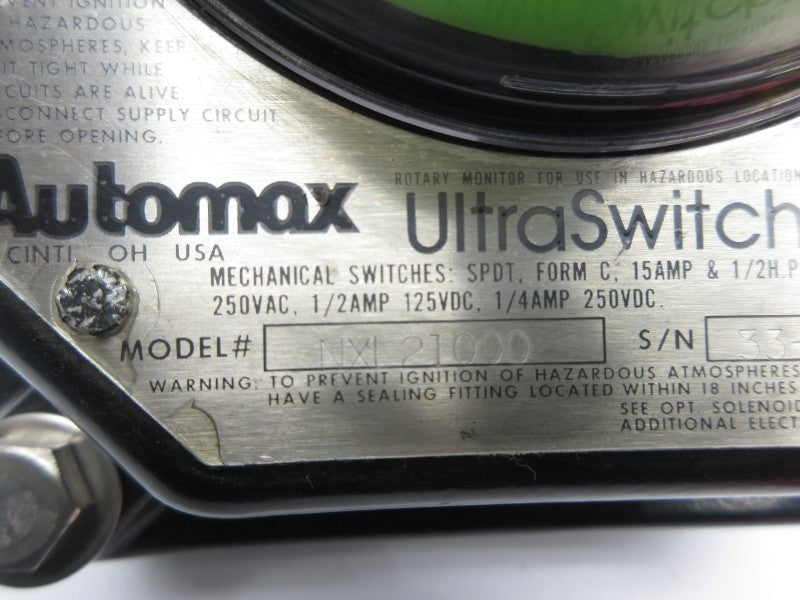 AUTOMAX NXL21000 250VAC 1/2A NSNP