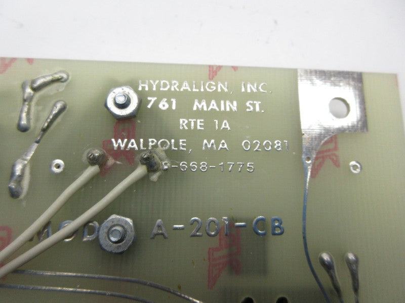 HYDRALIGN A-201-CB (AS PICTURED) NSNP