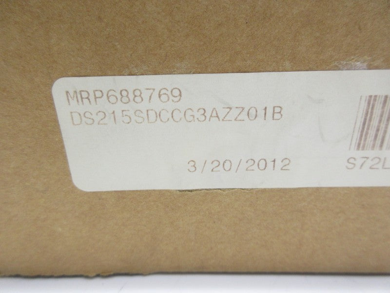 GENERAL ELECTRIC DS215SDCCG3AZZ01B NSMP