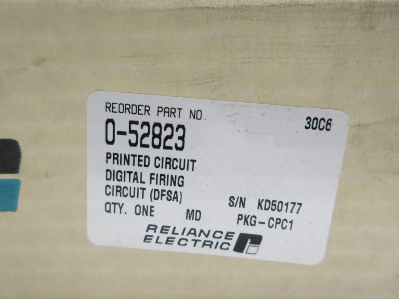 RELIANCE ELECTRIC 0-52823 NSMP