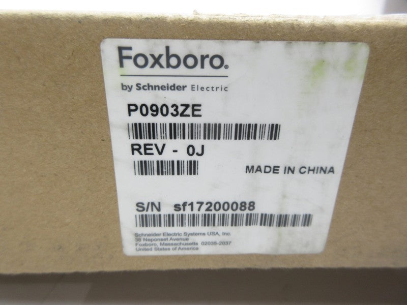 FOXBORO P0903ZE REV. 0J NSMP
