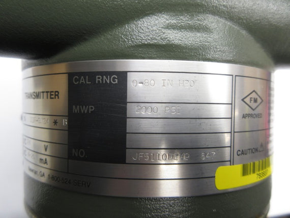 JOHNSON YOKOGAWA YA11F-SMS4 24VDC 2000PSI NSNP