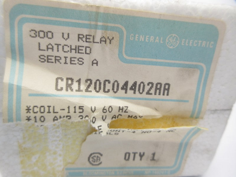 GENERAL ELECTRIC CR120C04402AA SER. A 115V 10A NSMP