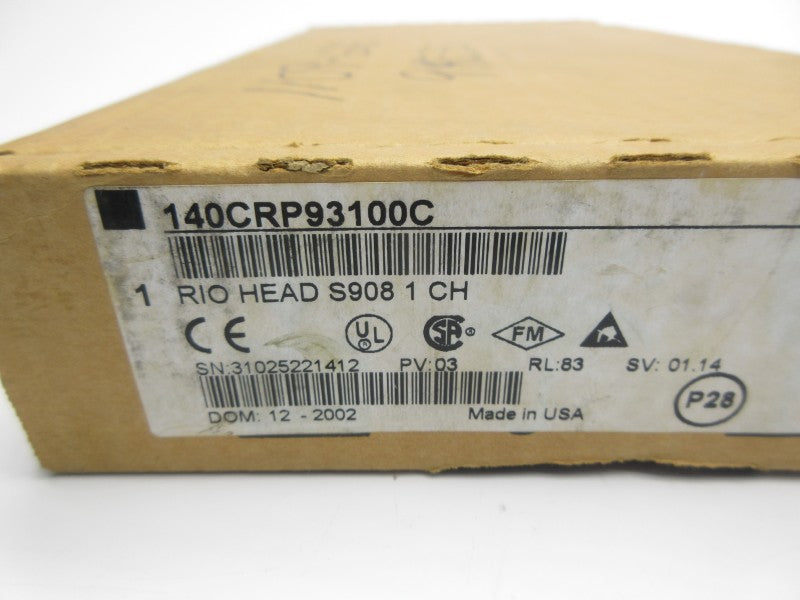 SCHNEIDER AUTOMATION 140CRP93100C NSMP
