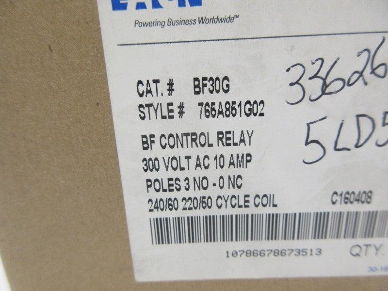 EATON BF30G 220/240V 10A NSMP