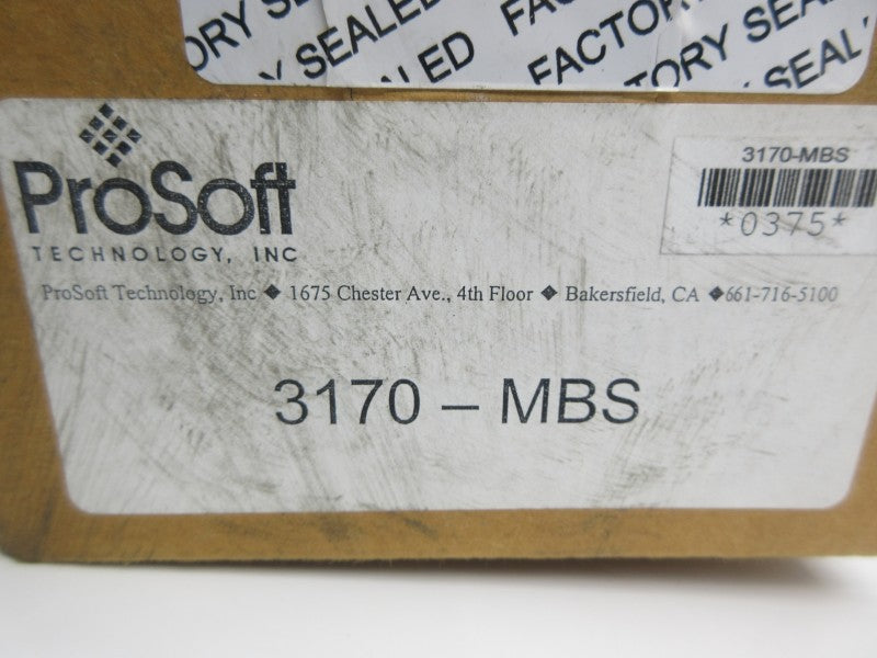 PROSOFT 3170-MBS NSMP