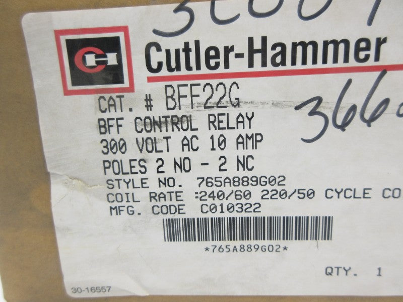 CUTLER HAMMER BFF22G 220/240V 10A NSMP