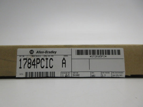 ALLEN BRADLEY 1784-PCIC SER. A F/W 3.7 NSMP