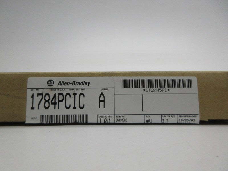 ALLEN BRADLEY 1784-PCIC SER. A F/W 3.7 NSMP