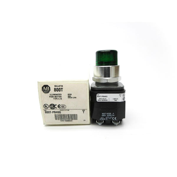 ALLEN BRADLEY 800T-PB46G SER. T 480V (WH) NSMP