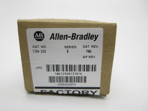 ALLEN BRADLEY 1794-IE8 SER. B 24VDC REV. B01 NSMP