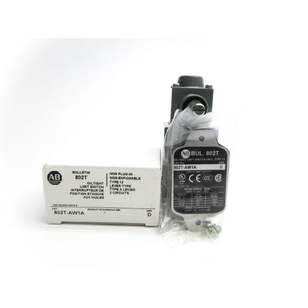 ALLEN BRADLEY 802T-AW1A SER. D (WH) NSMP