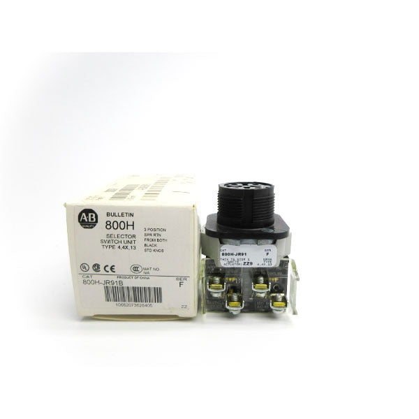 ALLEN BRADLEY 800H-JR91B SER. F (AS PICTURED) (WH) NSMP