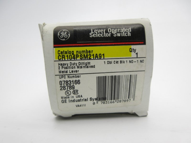 GENERAL ELECTRIC CR104PSM21A91 NSMP