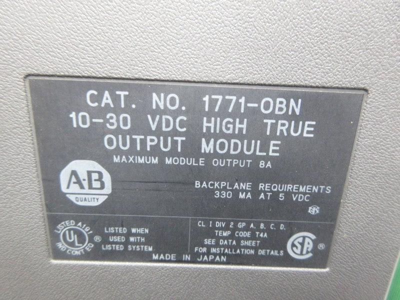 ALLEN BRADLEY 1771-OBN 10-30VDC NSNP