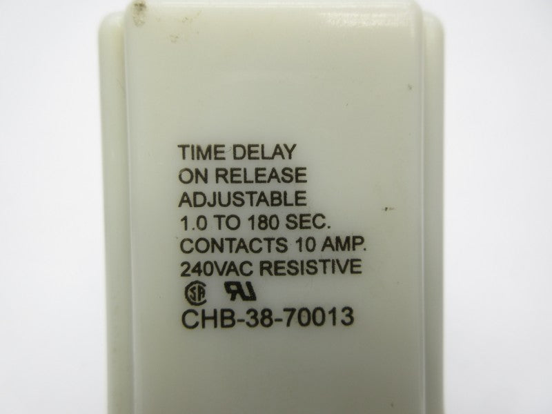 POTTER & BRUMFIELD CHB-38-70013 240VAC 10A 1.0-180S NSNP