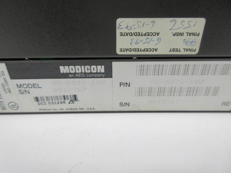 MODICON AS-B872-100 NSNP