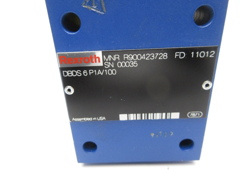 REXROTH DBDS6P1A/100 R900423728 NSNP