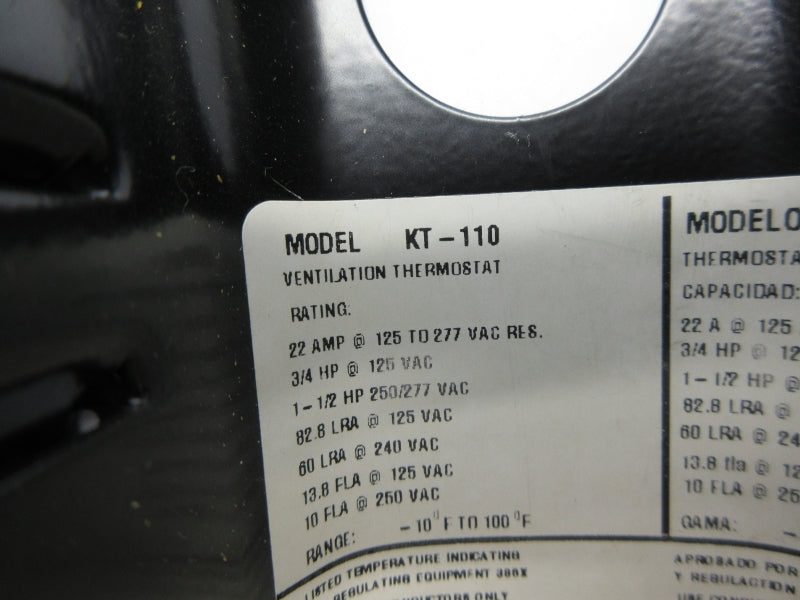 COLUMBUS ELECTRIC KT-110 125-277VAC 22A NSNP