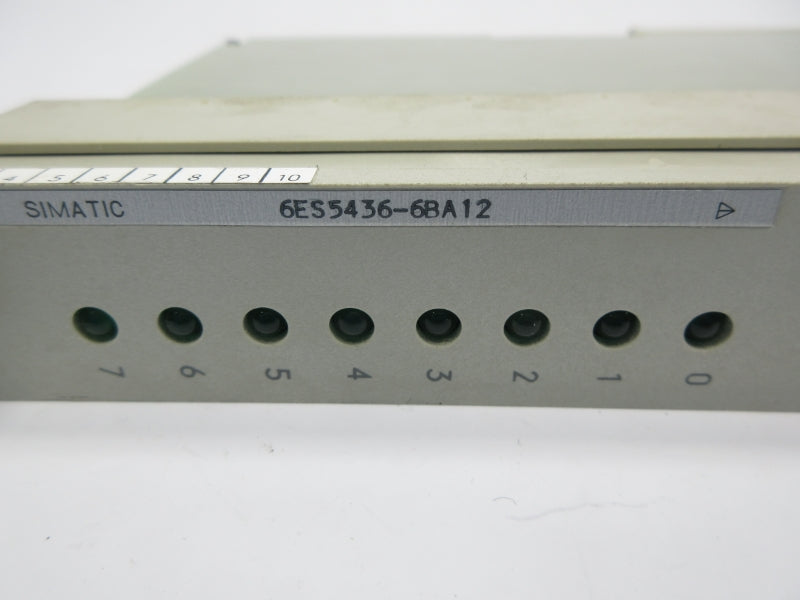 SIEMENS 6ES5436-6BA12 115/240V NSNP