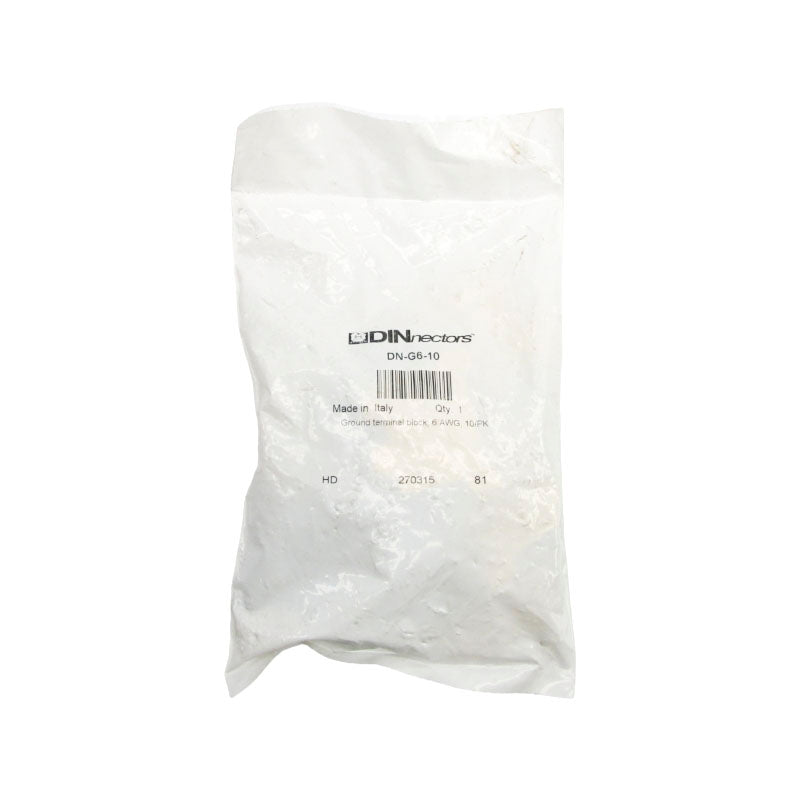 DINNECTORS DN-G6-10 (PKG OF 10) NSMP