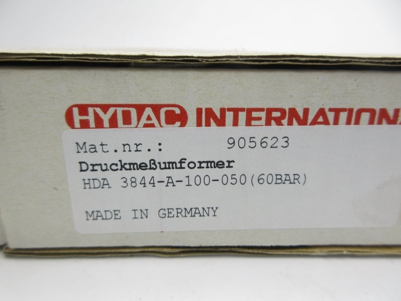 HYDAC HDA3844-A-100-050 905623 NSMP