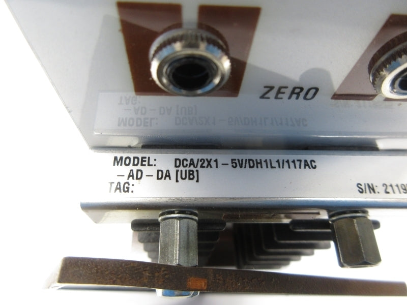 MOORE INDUSTRIES DCA/2X1-5V/DH1L1/117AC-AD-DA NSNP