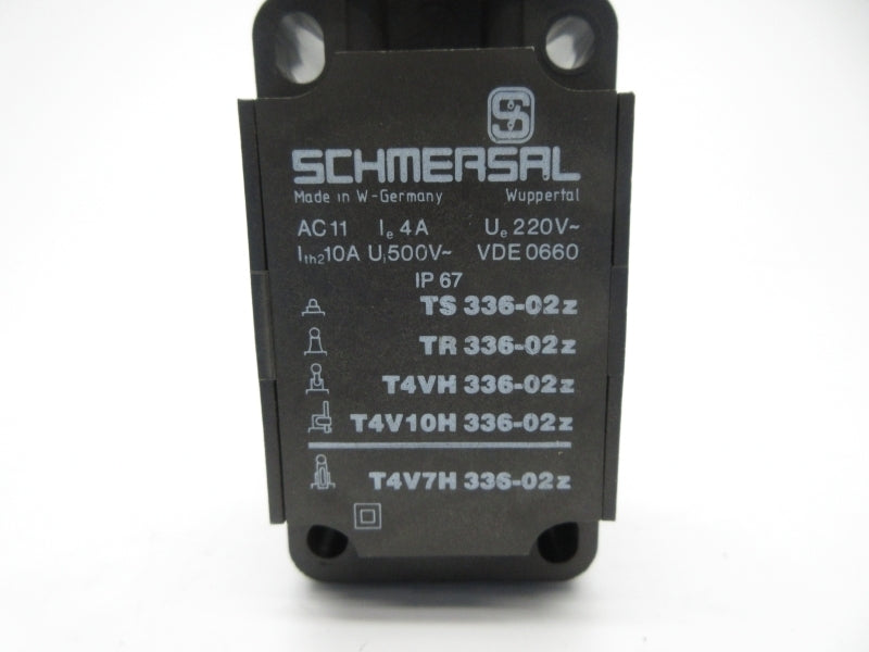 SCHMERSAL TR336-02Z 500V 10A NSNP
