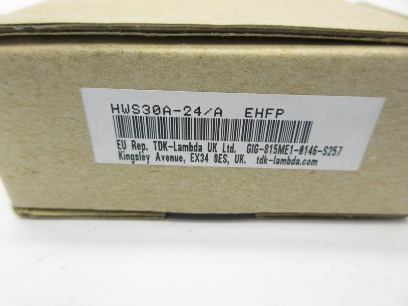 TDK-LAMBDA HWS30A-24/A 100-240VAC 0.7A NSMP
