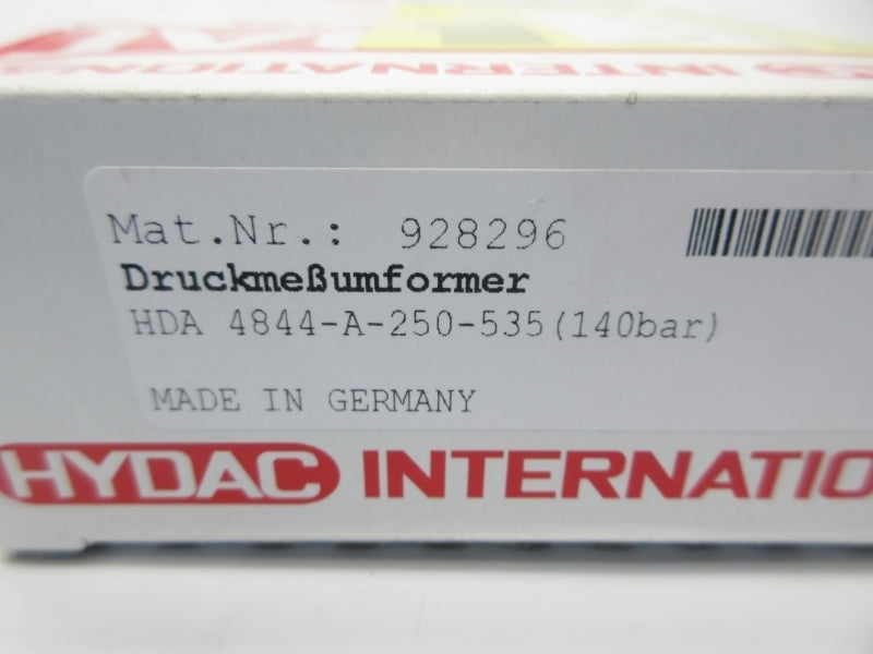 HYDAC HDA4844-A-250-535 928296 NSMP