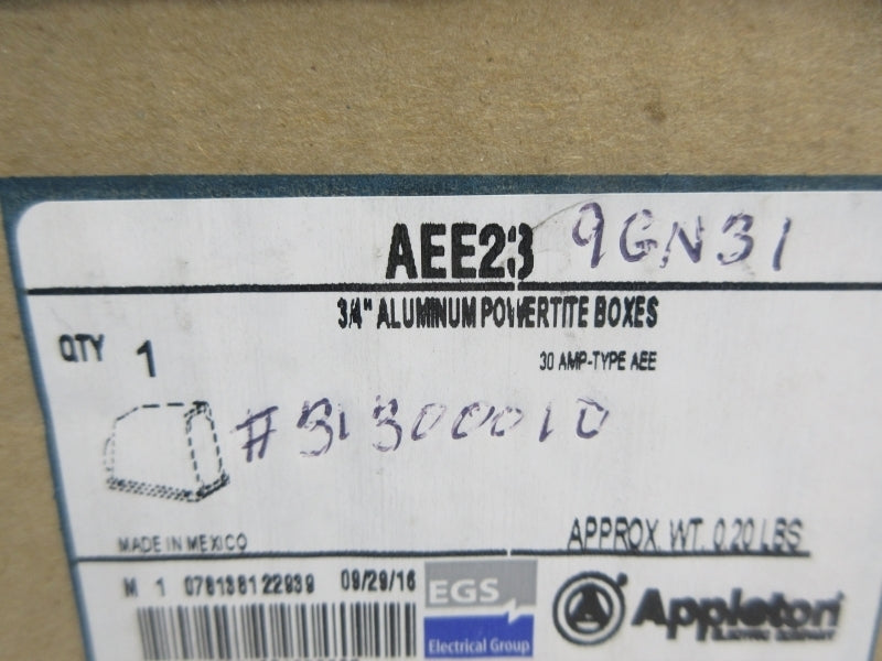 APPLETON AEE23 NSMP