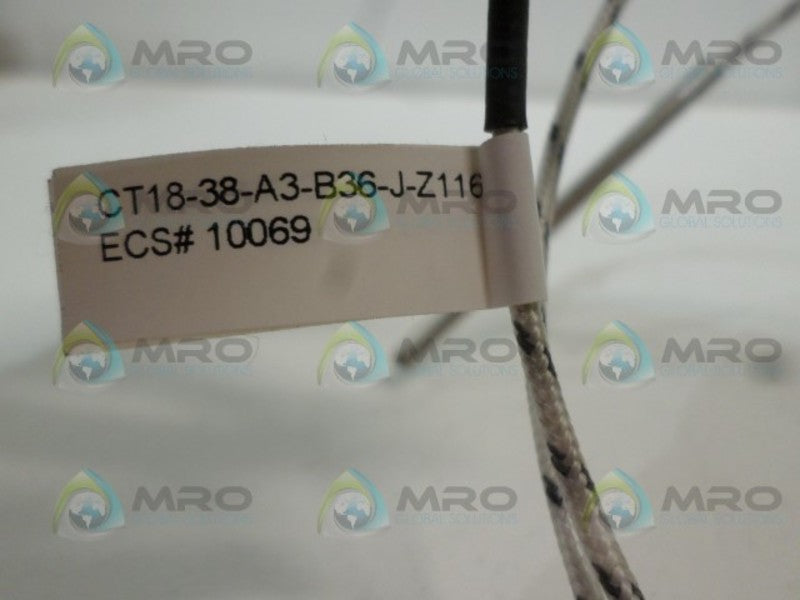 BELILOVE CT18-38-A3-B36-J-Z116 HEATER CARTRIDGE NSNP