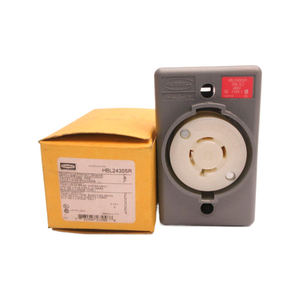 HUBBELL HBL2430SR 480V 20A NSMP