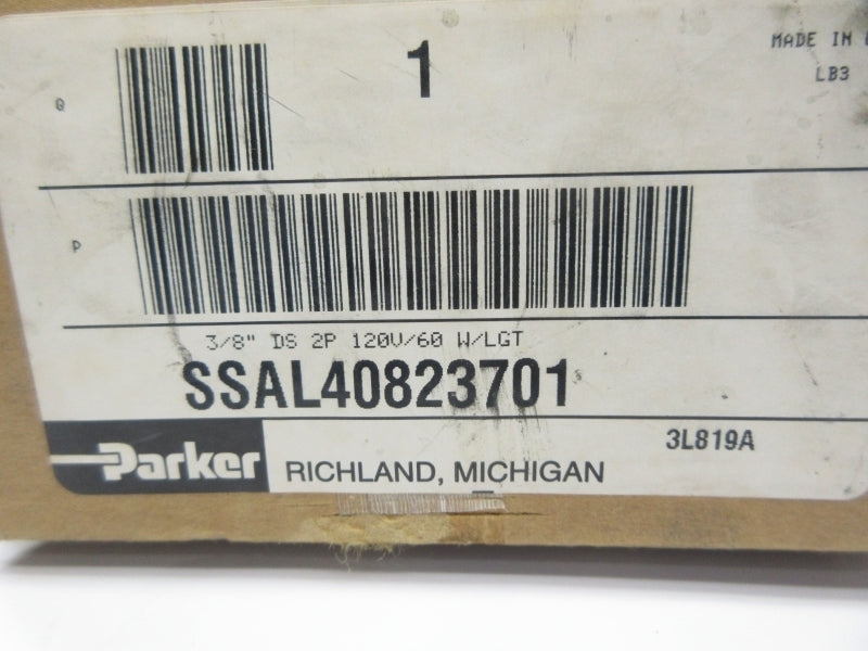 PARKER SSAL40823701 120V 3/8" NSMP