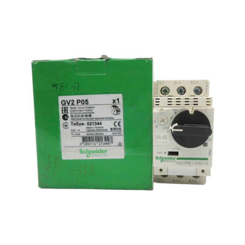 SCHNEIDER ELECTRIC GV2P05 0.63-1A NSMP