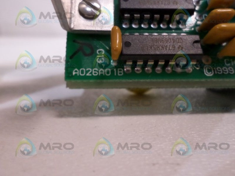 ASI INSTRUMENTS A026901A A026A01B CIRCUIT BOARD NSNP