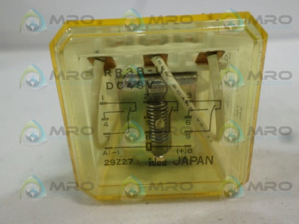 IDEC RR3B-U RELAY 48VDC NSNP