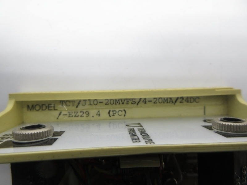 MOORE INDUSTRIES TCT/J10-20MVFS/4-20MA/24DC/-EZ29.4 NSNP