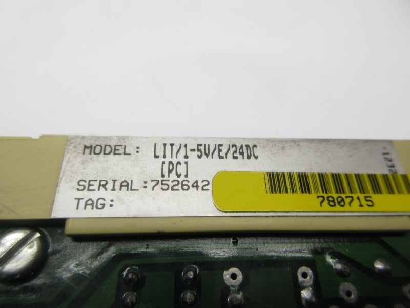 MOORE INDUSTRIES LIT/1-5V/E/24DC NSNP
