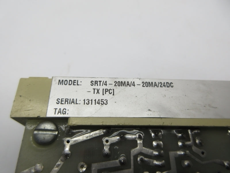 MOORE INDUSTRIES SRT/4-20MA/4-20MA/24DC-TX NSNP